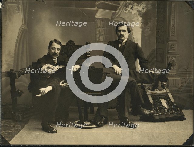 Mikhail Matyushin, Kazimir Malevich and Aleksei Kruchenykh, 1913.