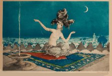 Sheherazade, ca 1927. Creator: Icart, Louis Justin Laurent (1888-1950).