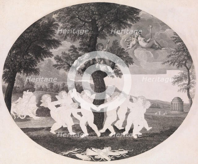 Amorini Celebrate the Rape of Proserpine, 1805-12. Creator: Francesco Rosaspina.