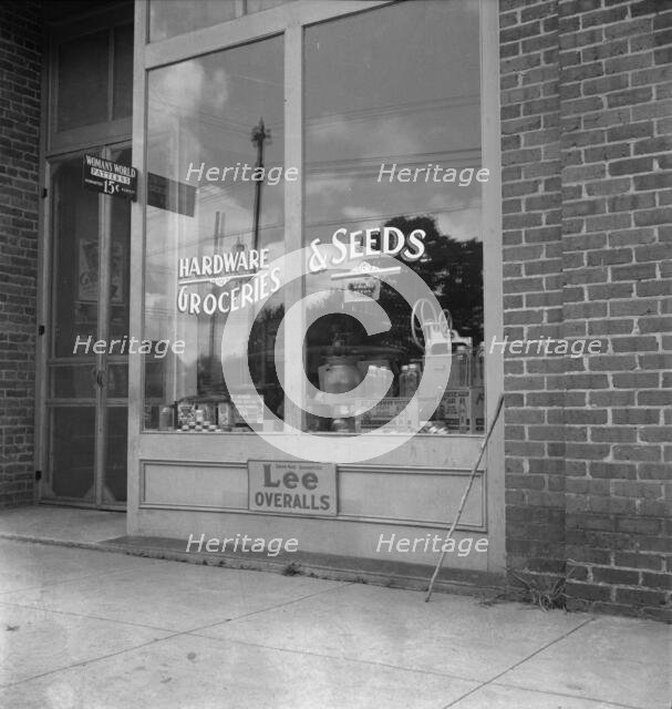 Hardware store, Silver City, North Carolina, 1939. Creator: Dorothea Lange.