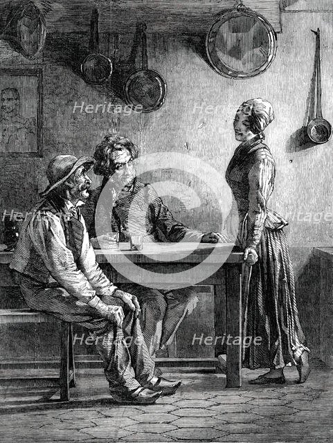 Socialists - painted by E. Armitage, 1850. Creator: Unknown.