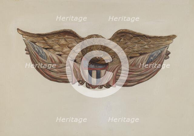 Eagle, 1935/1942. Creator: Flora Merchant.