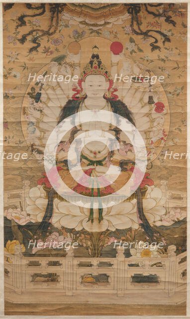 Avalokiteshvara, 18th century. Creator: Chinese Master.