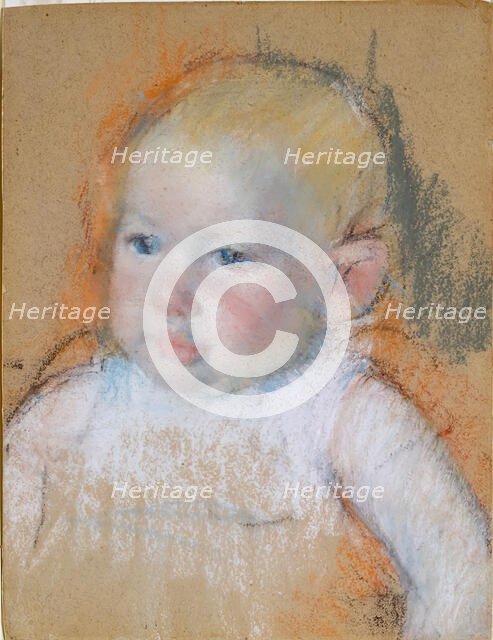 Baby Charles, 1900. Creator: Mary Cassatt.