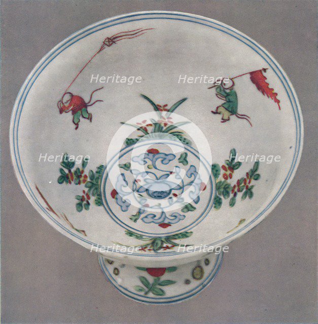 'Hsuan Te Stem-Cup', 1425-1435, (1927). Artists: Edward F Strange, Unknown.