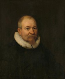Samuel van Lansbergen (d. 1669), Remonstrant Minister in Rotterdam, 1646. Creator: Bartholomeus van der Helst.