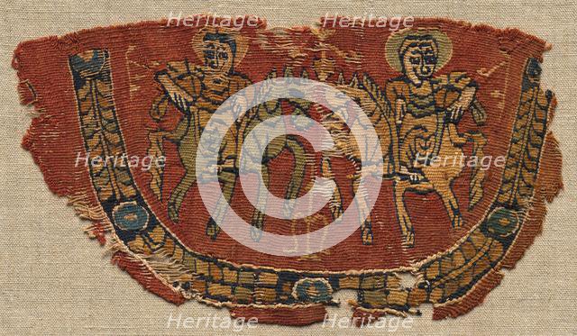 Fragment of an Ornamental Border of a Tunic, 800s. Creator: Unknown.