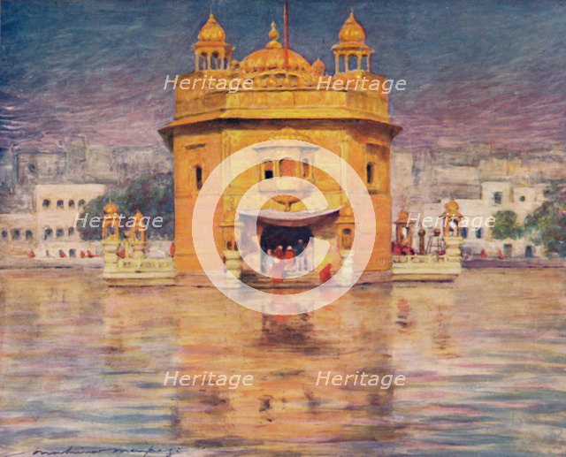 'The Golden Temple', 1903. Artist: Mortimer L Menpes.