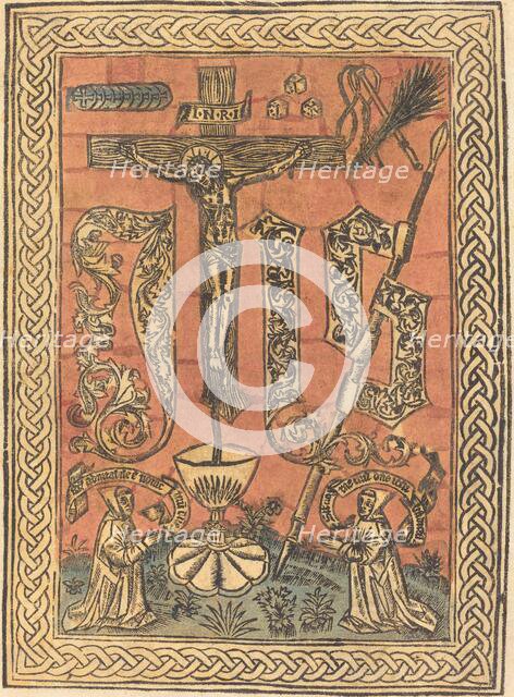 The Sacred Monogram, c. 1500. Creator: Unknown.