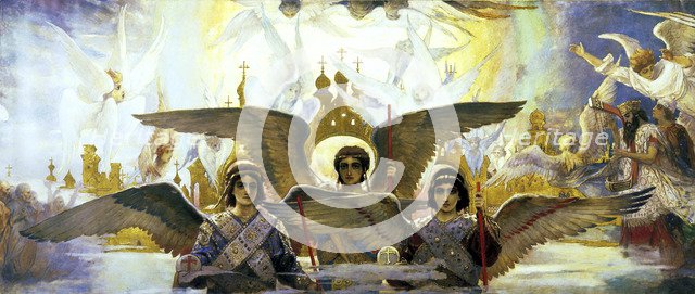 'Before the Paradies', (Central part), 1885-1896.  Artist: Viktor Mihajlovic Vasnecov