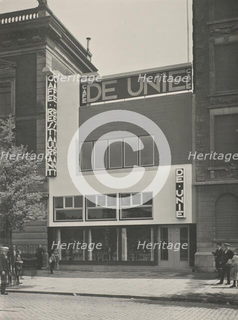 [Cafe de Unie], c1933. Creator: Unknown.