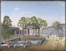 Chinese garden, 1800-1805.  Creator: Unknown.
