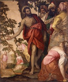 Saint John the Baptist Preaching , ca 1562. Creator: Veronese, Paolo (1528-1588).