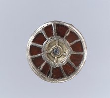 Disk Brooch, Frankish, first half 6th century. Creator: Unknown.