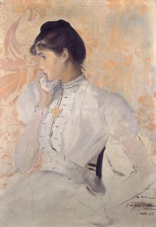 Portrait of Henriette Chabot, 1886. Creator: Blanche, Jacques-Émile (1861-1942).