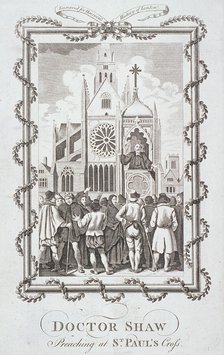 St Paul's Cathedral (old), London, 1776. Artist: Anon