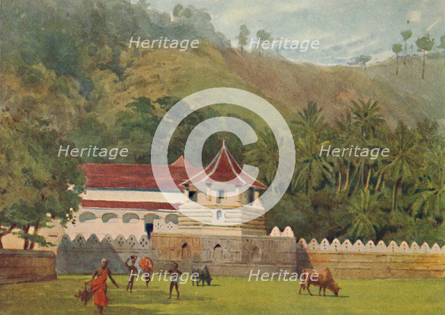 'The Temple of the Tooth, Kandy - Exterior', c1880 (1905). Creator: Alexander Henry Hallam Murray.