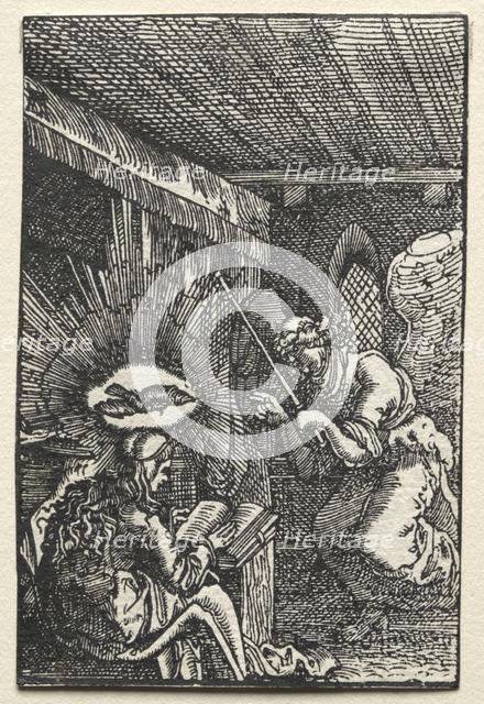 The Fall and Redemption of Man: The Annunciation, c. 1515. Creator: Albrecht Altdorfer (German, c. 1480-1538).