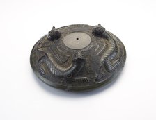 Lid of a container (possibly a pou), Shang dynasty, ca. 1200-1100 BCE. Creator: Unknown.
