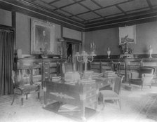 Office in Senator Philander Knox house, Washington, D.C., between 1890 and 1950. Creator: Frances Benjamin Johnston.