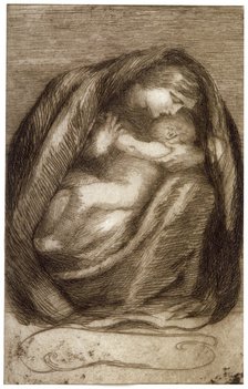 'Mother and Child', 1911. Artist: Anna Lea Merritt