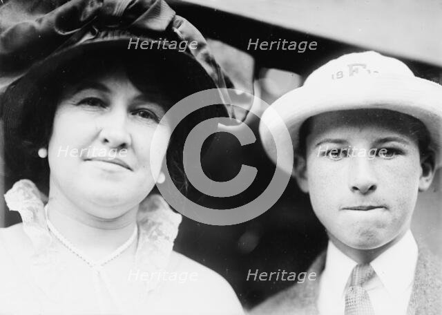 Mrs. Martin Littleton and son Wilson, between c1910 and c1915. Creator: Bain News Service.