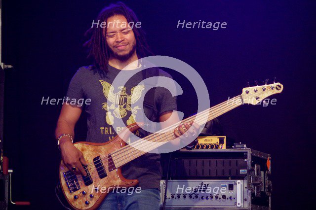 Lawrence Insula, Love Supreme Jazz Festival, Glynde Place, East Sussex, 2014. Artist: Brian O'Connor.