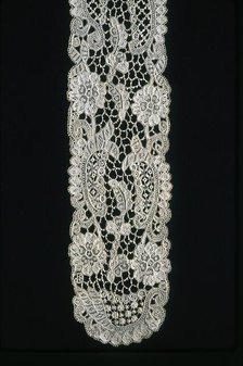 Pair of Lappets (Joined), Ireland, 1870s/90s. Creator: Unknown.