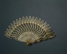 Brisé Fan, c. 1825. Creator: Unknown.