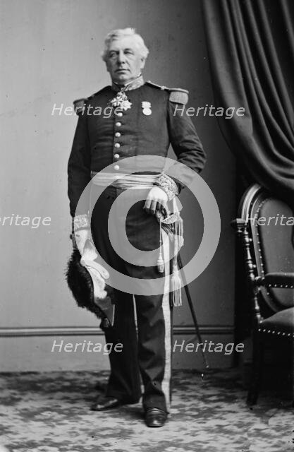 Admiral Reynard, between 1855 and 1865. Creator: Unknown.