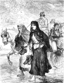 Irish Sketches: Going to Church, 1880.  Creator: Unknown.