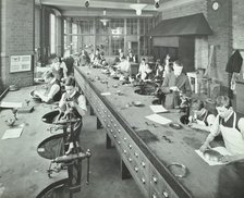 The Silversmiths' Room, Central School of Arts and Crafts, Camden, London, 1911. Artist: Unknown.