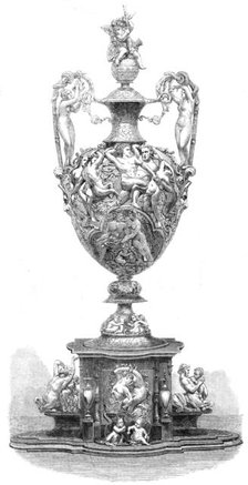 The International Exhibition: vase belonging to Her Majesty the Queen, exhibited by..., 1862. Creator: Unknown.