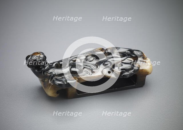 Scabbard ornament: slide, Western Han dynasty, 206 BCE-9 CE. Creator: Unknown.