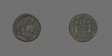 Coin Portraying Emperor Constantine I, 333-335. Creator: Unknown.