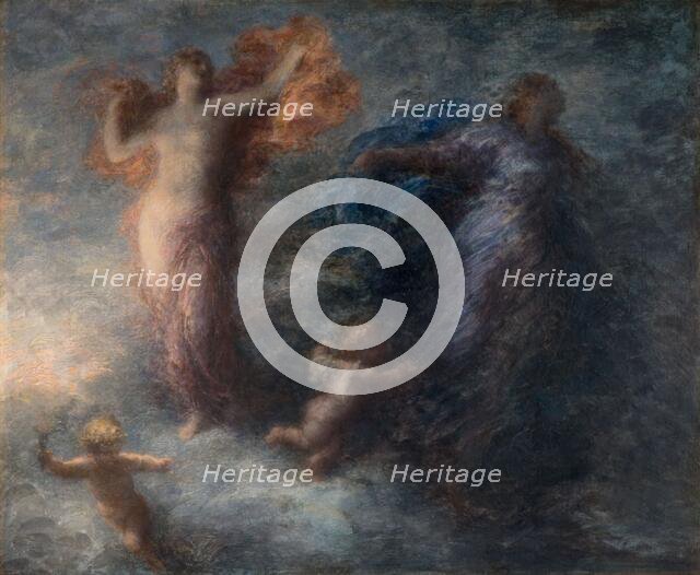 L'Aurore et la Nuit (Dawn and the Night), 1894. Creator: Henri Fantin-Latour.