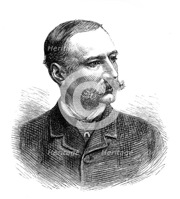 Mr. John Slagg, M.P. for Manchester, seconder of the address, 1881. Creator: Unknown.