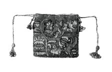Bag (Needlework), England, 1601/25. Creator: Unknown.