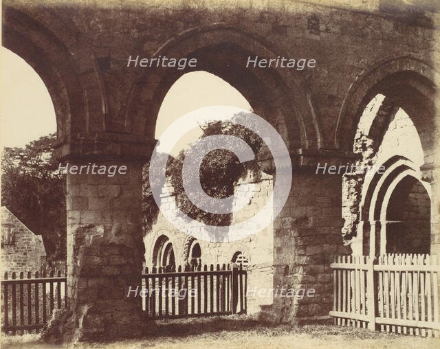 Buildwas Abbey, 1858. Creator: Alfred Capel-Cure.