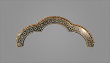 Tri-Lobed Arch from a Reliquary Shrine, German, ca. 1200. Creator: Unknown.