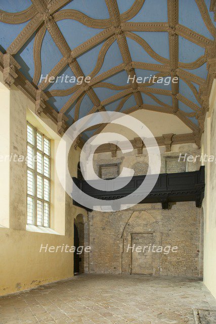 Great Hall, Kirby Hall, Northamptonshire, 2012. Artist: Historic England Staff Photographer.