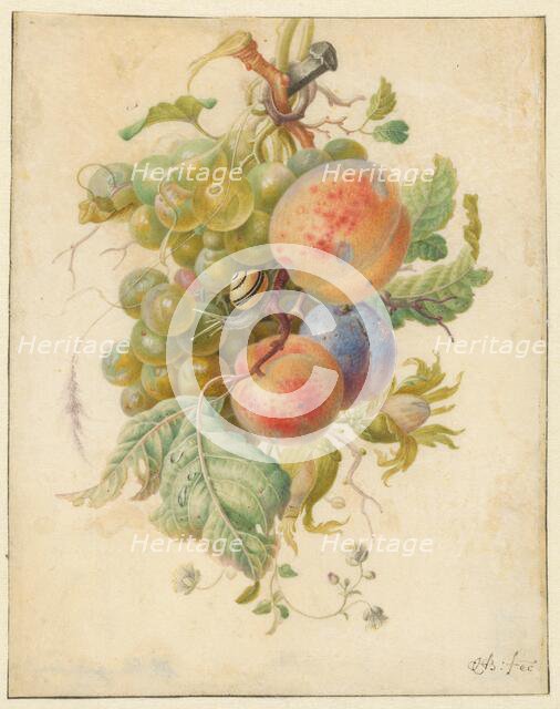 Fruit, 1677-1726. Creator: Herman Henstenburgh.