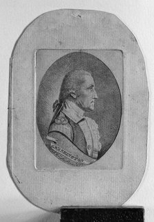 George Washington, late 18th century. Creator: Jospeh Wright.