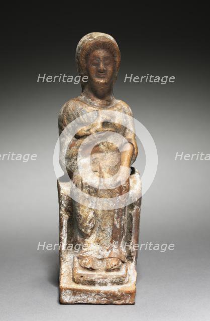 Archaic Figurine, 500s BC. Creator: Unknown.