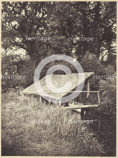 Boat House, 1840/1900. Creator: Miss T. Powell.