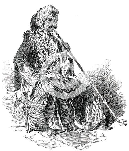 Emir Khanjar, the Prince of Baalbeck, Leader of the Insurrection of Damascus, 1850. Creator: Unknown.