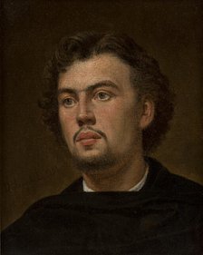 Portrait of Adam Chmielowski, 1865. Creator: Cyprian Dylczynski.