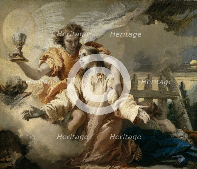 The Agony in the Garden, 1772. Artist: Tiepolo, Giandomenico (1727-1804)