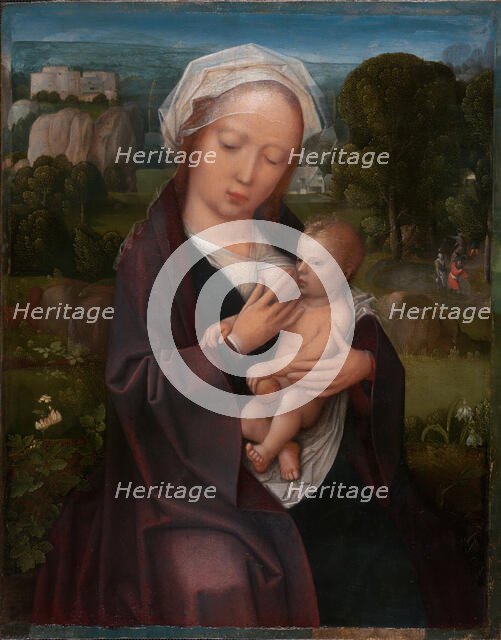 Virgin and Child, 1515/25. Creator: Workshop of Adriaen Isenbrant.