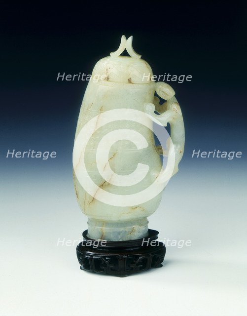 Jade covered gourd shaped hu, Southern Song or Yuan dynasty, China, 12th-14th century. Artist: Unknown